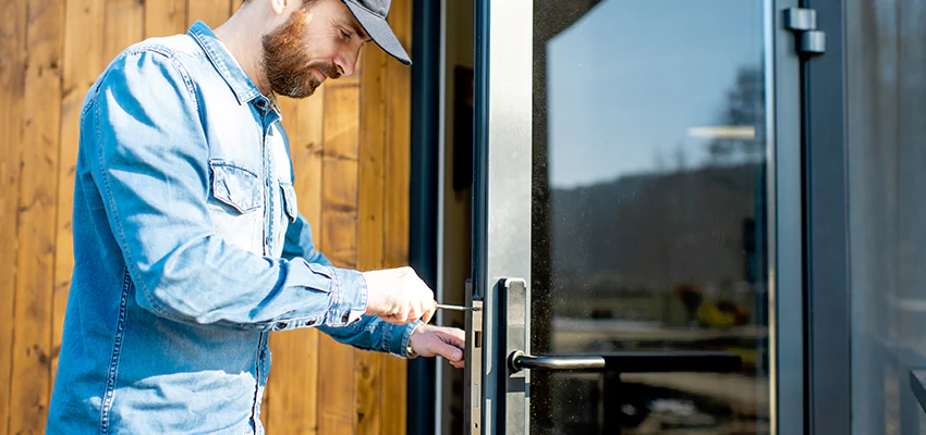 Frameless Glass Storefront Door Locks Replacement in Placerville, CA
